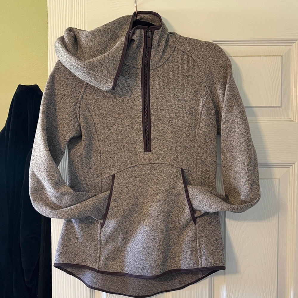 lululemon athletica Purple Pullover with Dark Trim